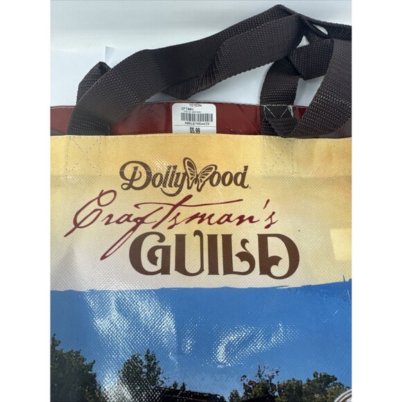Dolly Parton Dollywood Vintage Tote Bag Craftsman's Guild reusable shopping bag - Picture 2 of 5